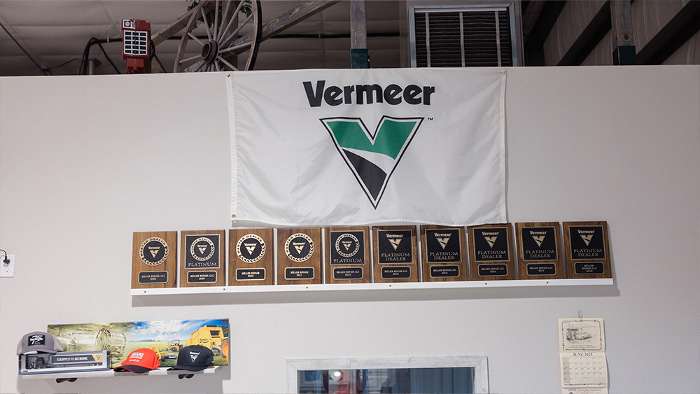 a Vermeer awards and banner