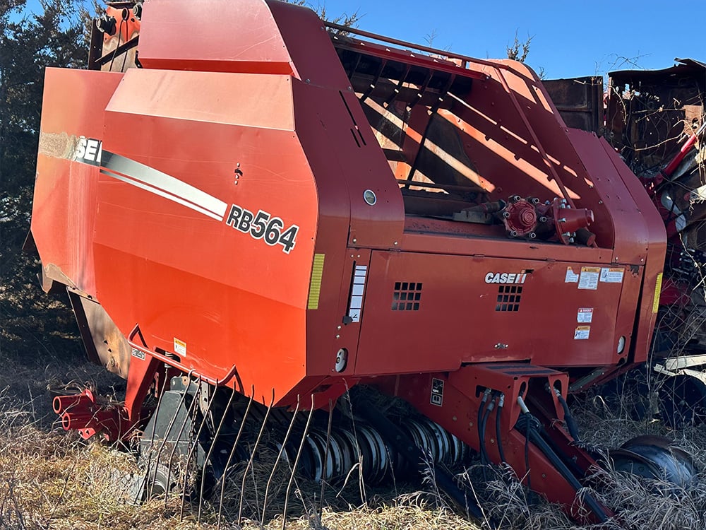 Salvaged CASE IH RB 564 attachment