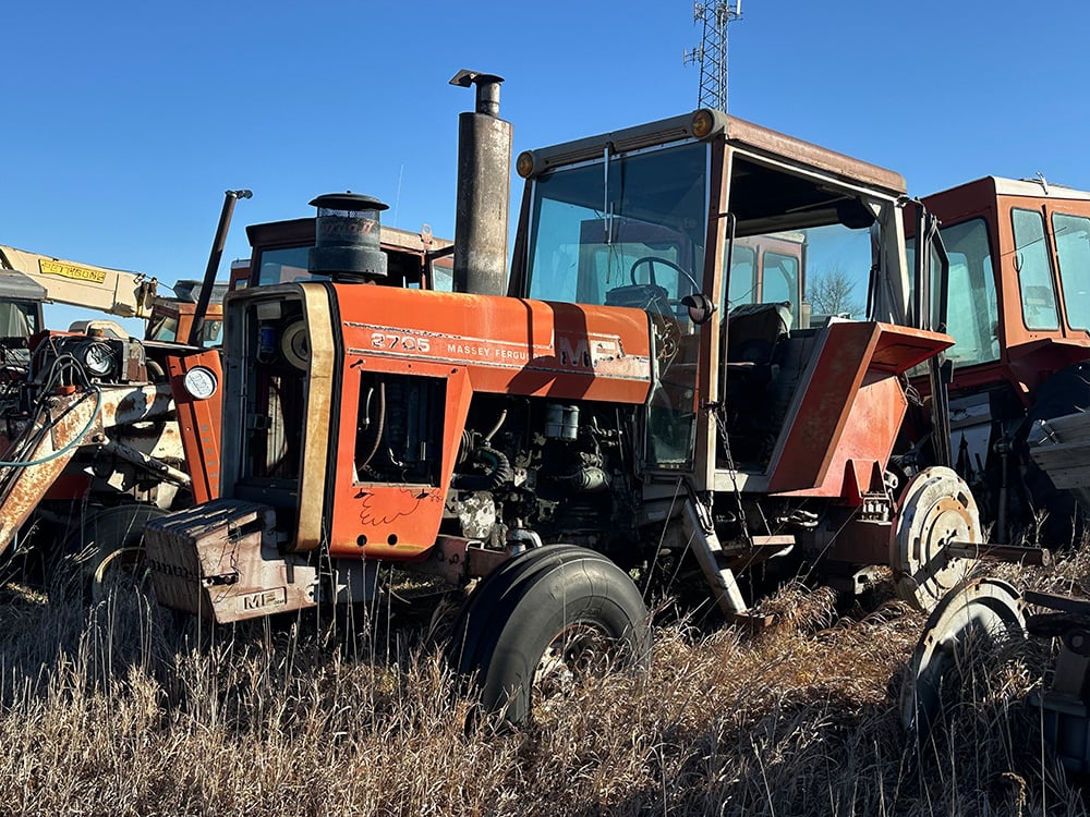 Massey Ferguson salvaged tractor 2705